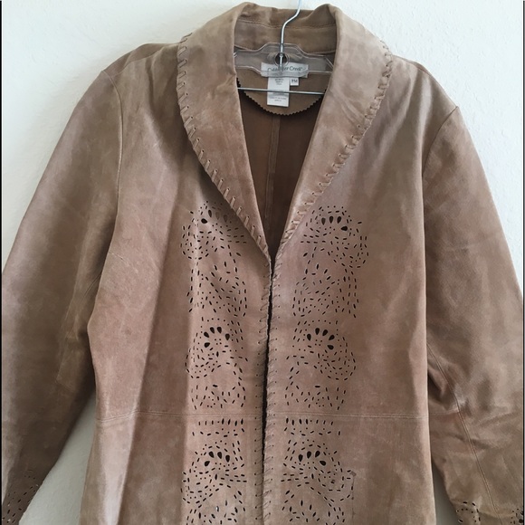 Coldwater Creek Jackets & Blazers - Vintage Leather Coldwater Creek Woman’s Jacket